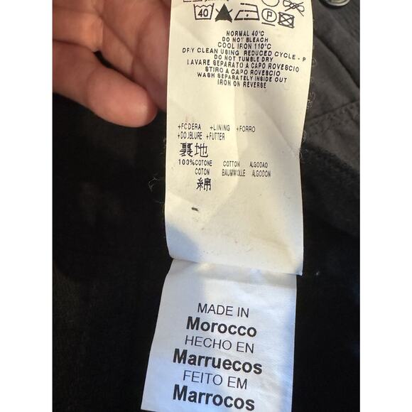 Alexander McQueen Women’s Size 46 Black Skirt Goth Dark Romantic Pockets - Picture 8 of 8